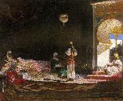 Jean-Joseph Benjamin-Constant Harem Scene china oil painting artist